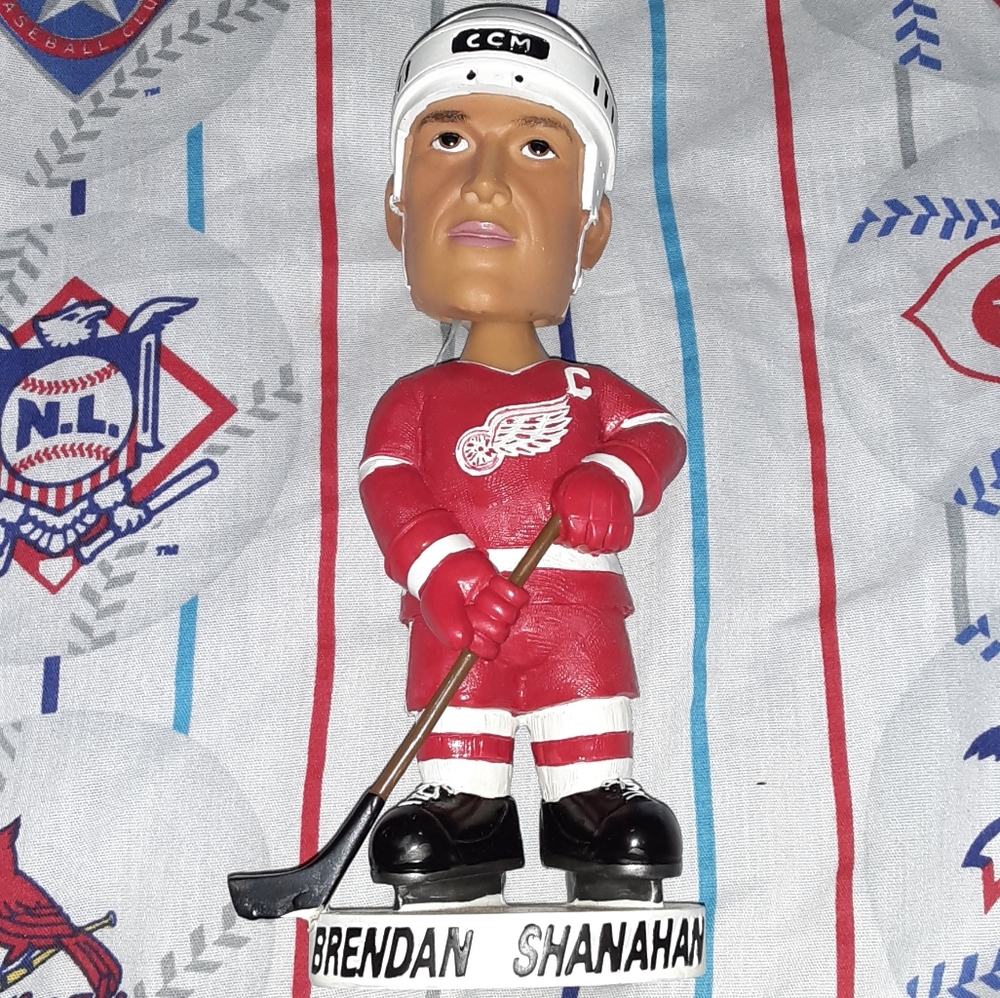 1998 MISPRINT Brendan Shanahan Detroit Red Wings Bobblehead Vintage 90s